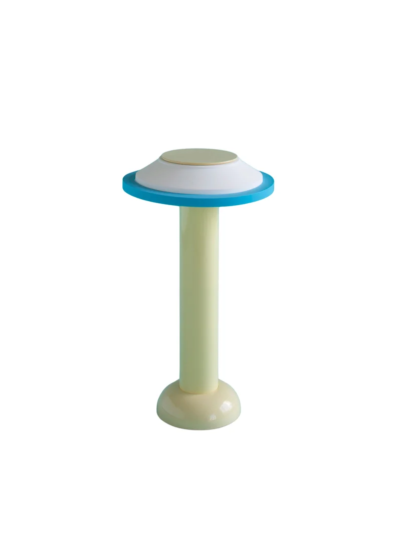 Portable Lamp "PL 2.01" by SOWDEN in Yellow White Blue Color
