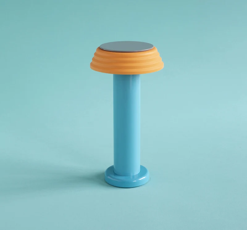 Portable Lamp "PL 1.01" by SOWDEN in Blue or Orange Color