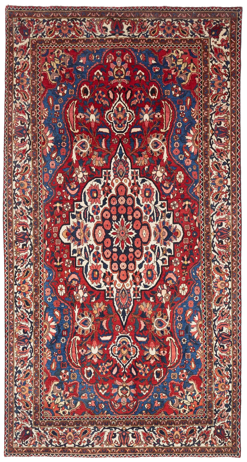 Bakhtiari Feldermuster Teppich | 322 cm x 168 cm | Nr. 12-476676