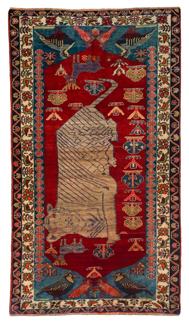 Alter Tiger Gabbeh | 250 cm x 140 cm | Nr. Z-3862