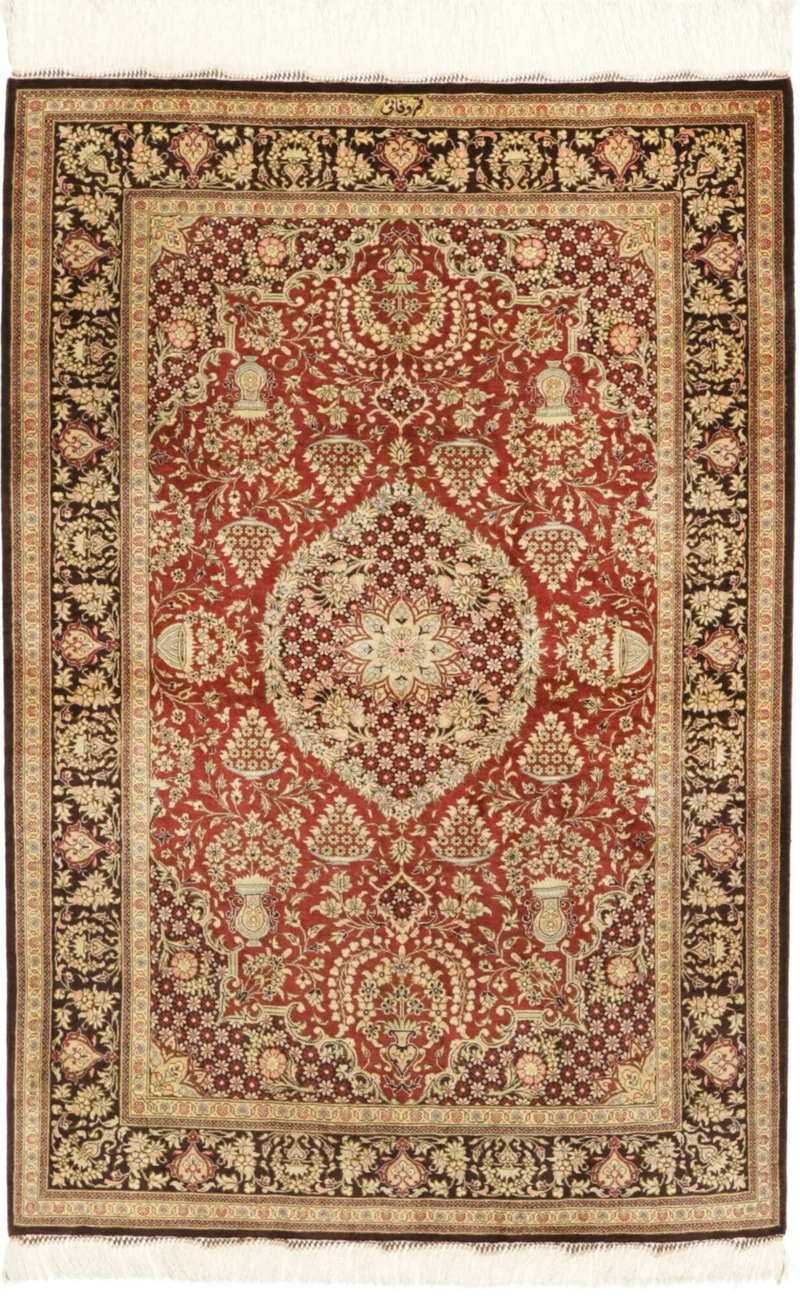 Ghom aus reiner Seide | 120 x 80 cm | Nr. 12-264839