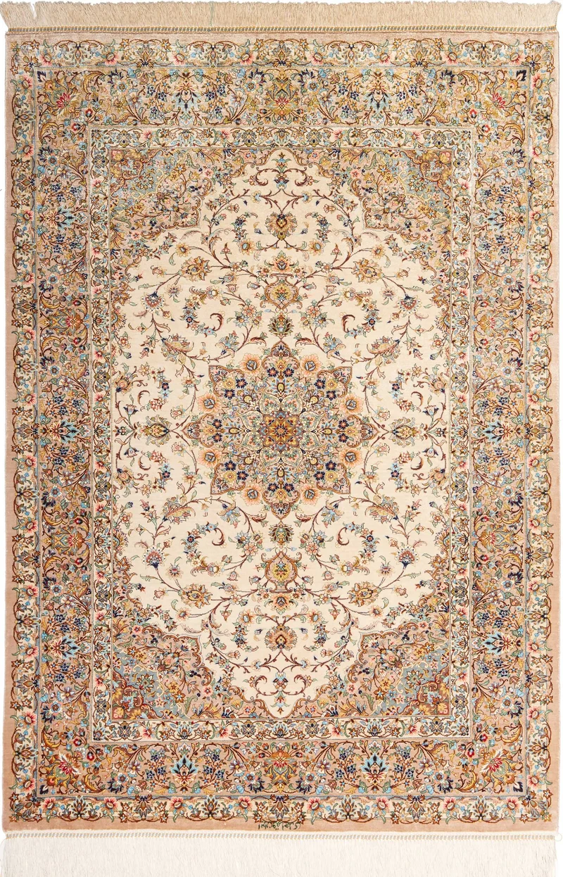 Ghom aus reiner Seide | 150 x 102 cm | Nr. 12-408557