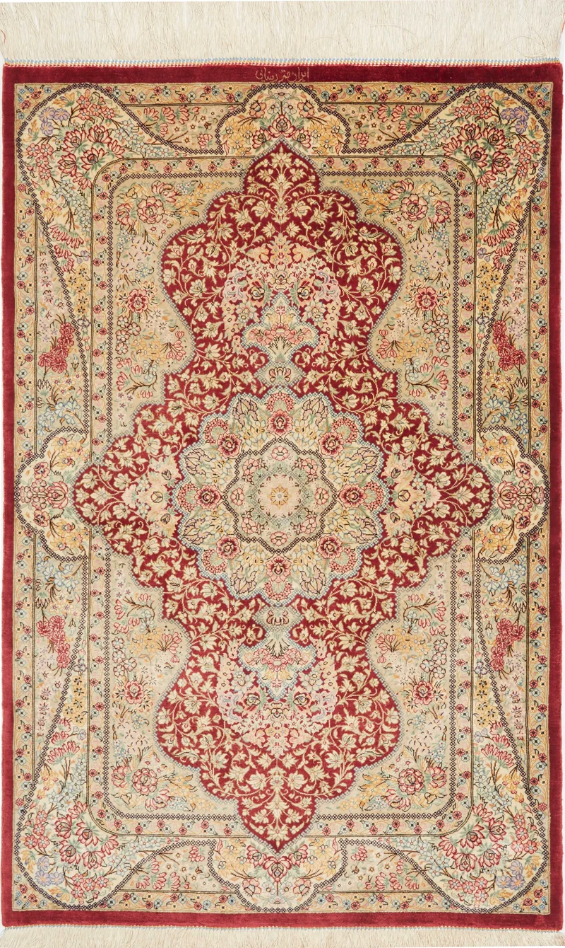 Ghom aus reiner Seide | 118 x 74 cm | Nr. 12-453864