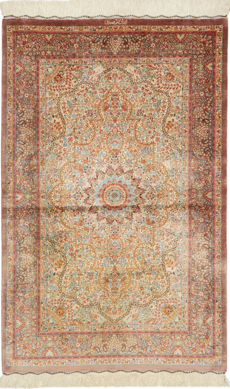 Ghom aus reiner Seide | 123 x 79 cm | Nr. 12-453851