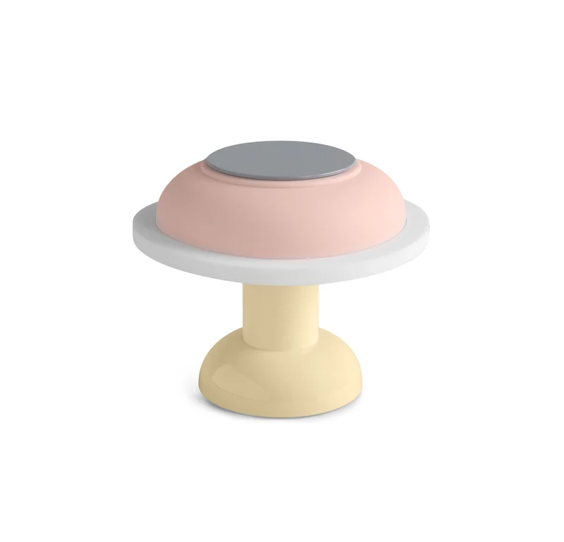 "PL 4 Portable Lamp" by SOWDEN - Pink / Yellow / White