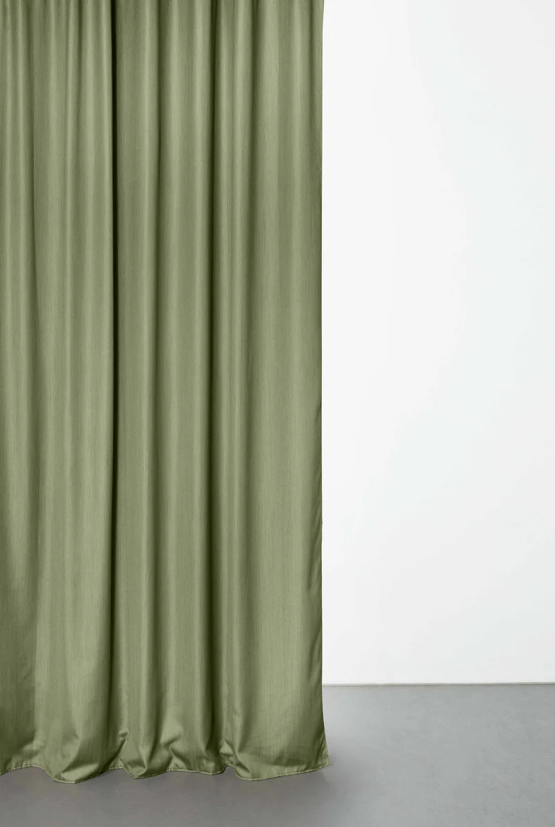 Acoustic Curtains "Noise Stop" Col. Green - Trevira CS