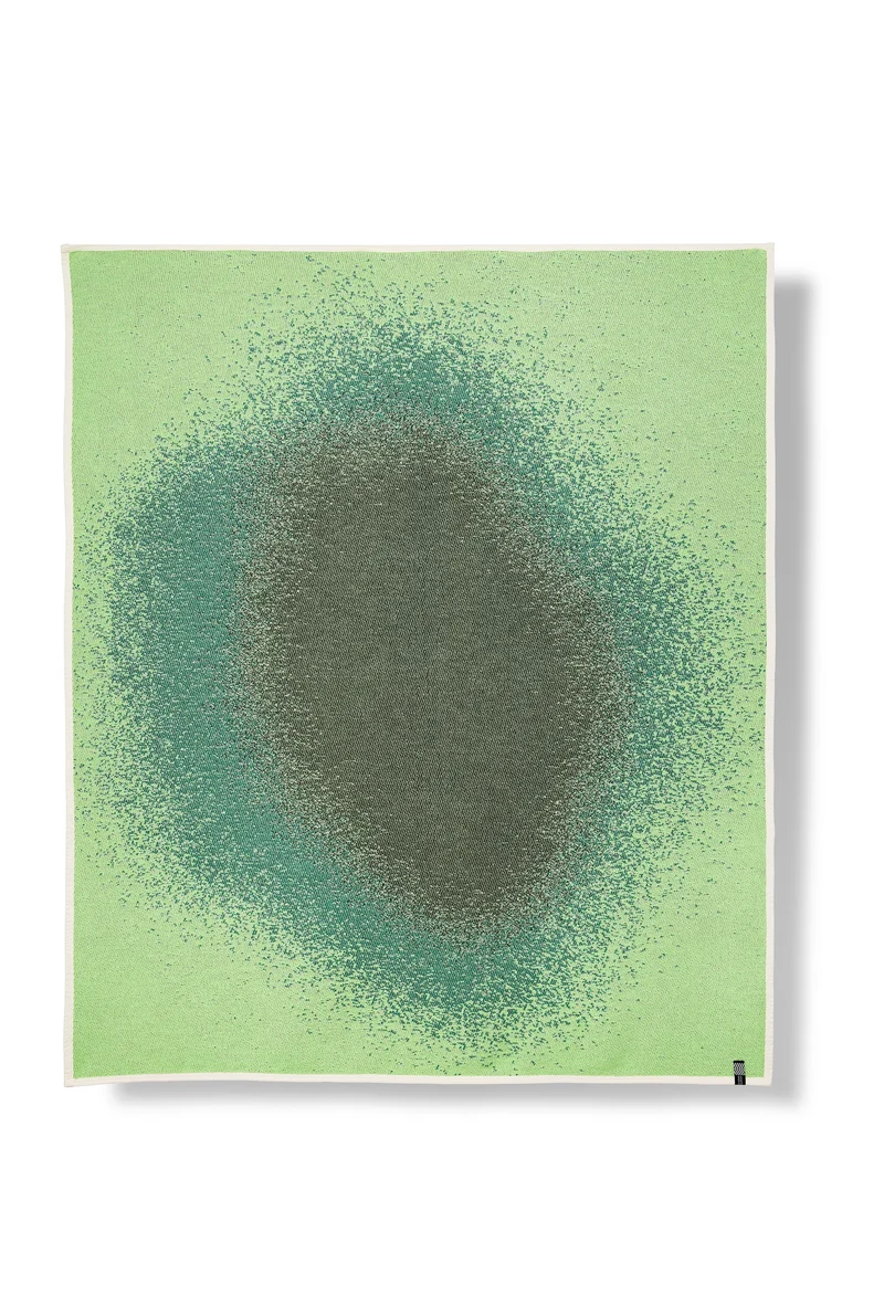Cotton Blanket "Swarm" by Michele Rondelli