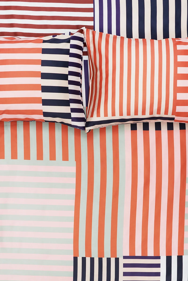 Artist Bedding Collection "Aligned One" by Céline Cornu