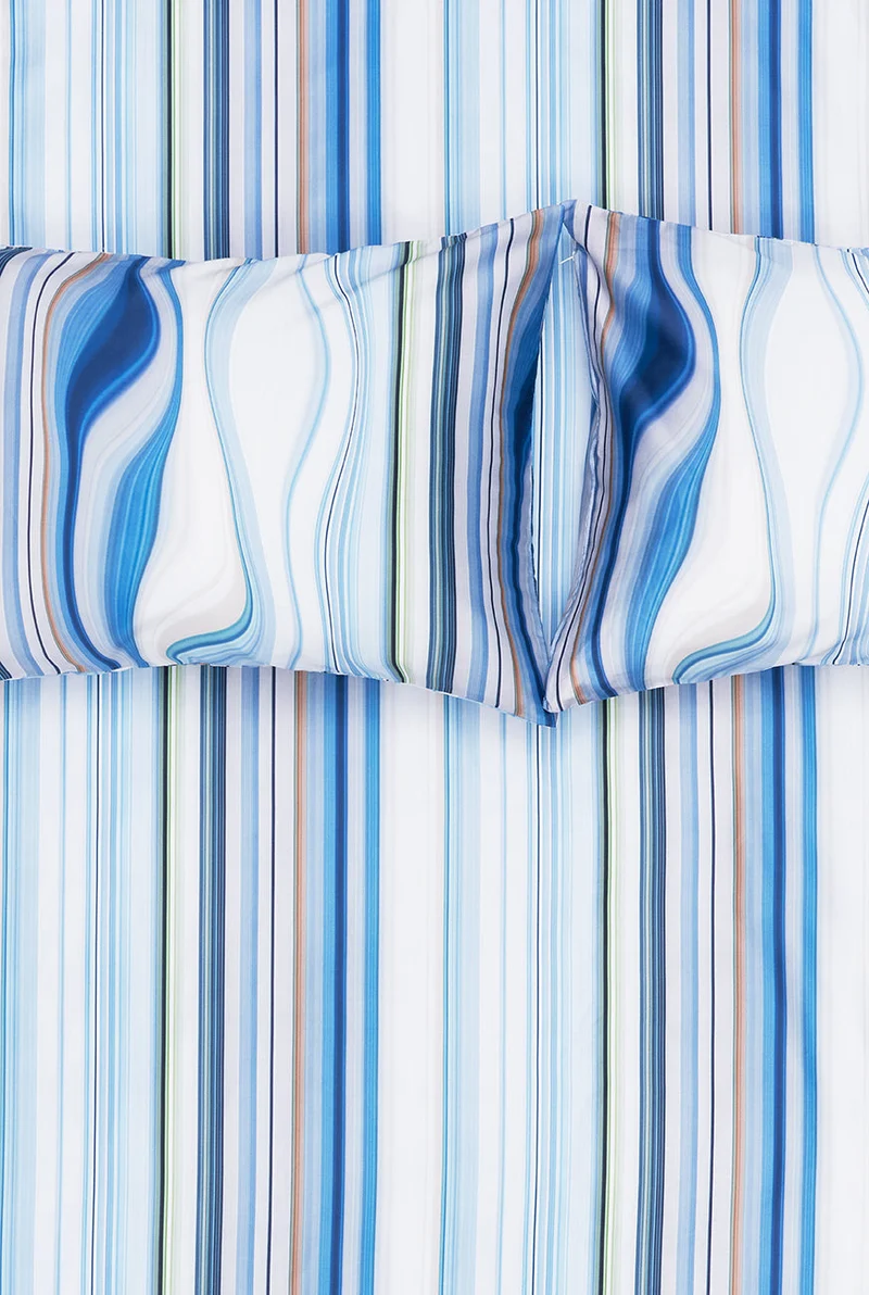 Artist Bedding Collection "Stripe Tease Watermarks Two" by Michele Rondelli