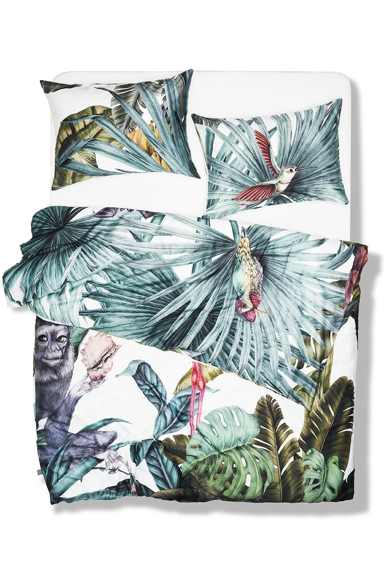 Artist Bedding Collection "Monkey Business" by Karina Eibatova