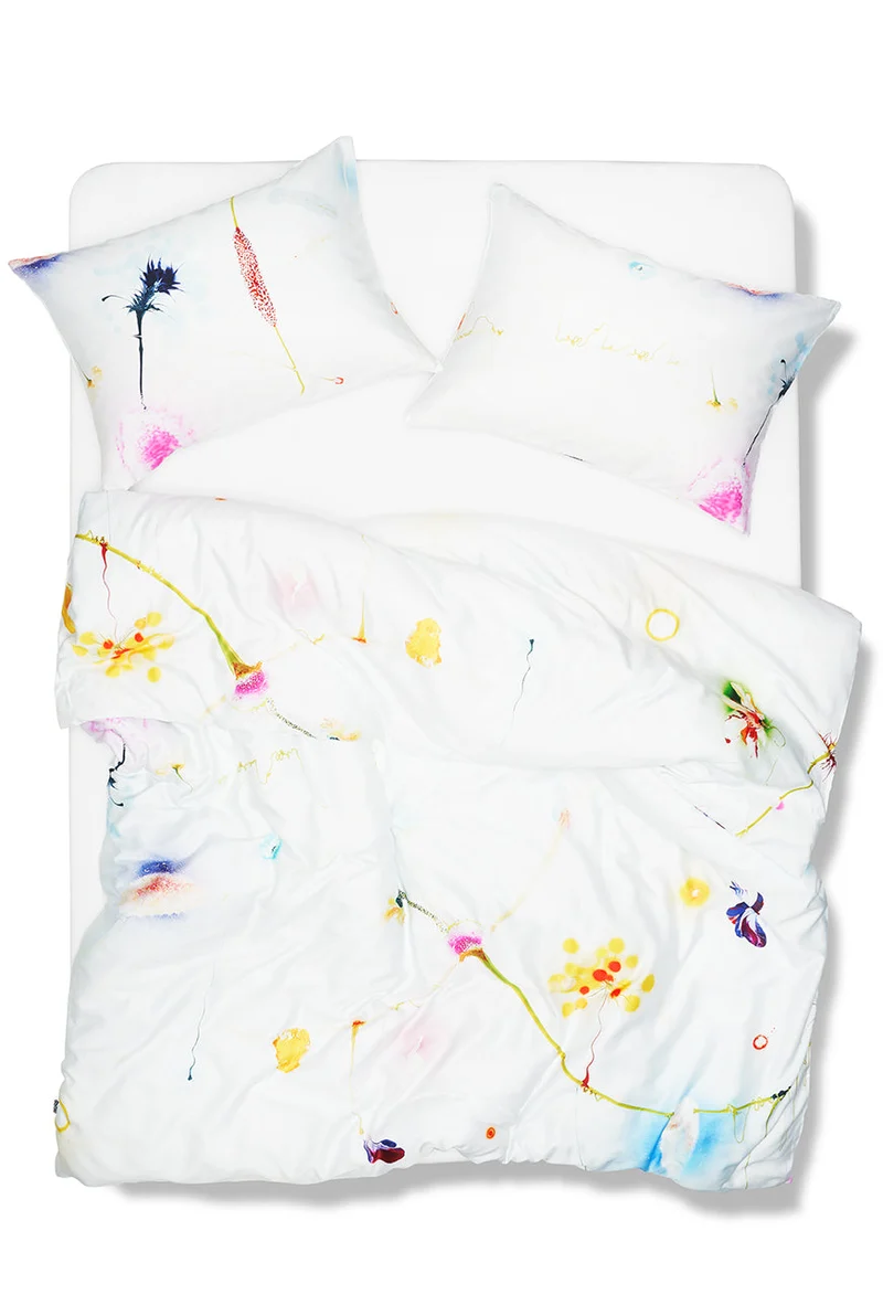Artist Bedding Collection "Raingarden Equinox" by Thierry Feuz
