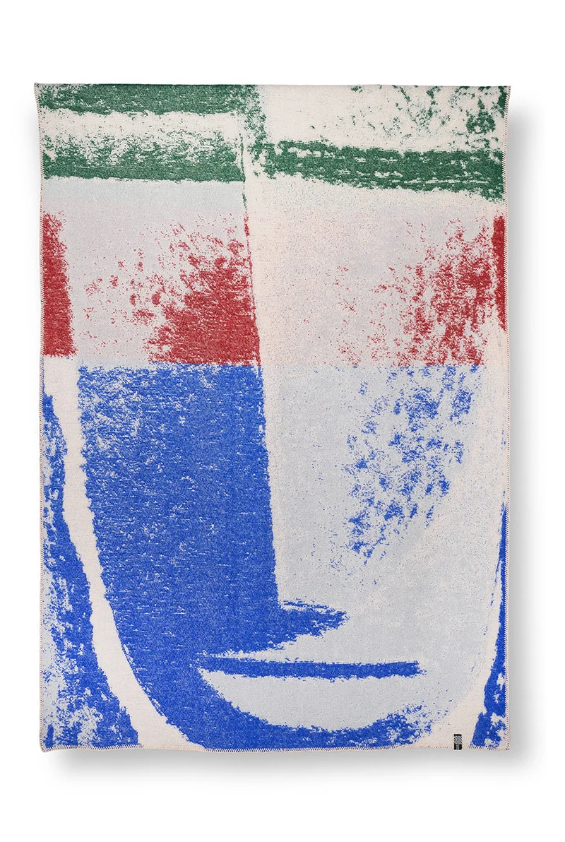 Wool Blanket "Alexej" by Kunsthaus Zurich X ZigZagZurich