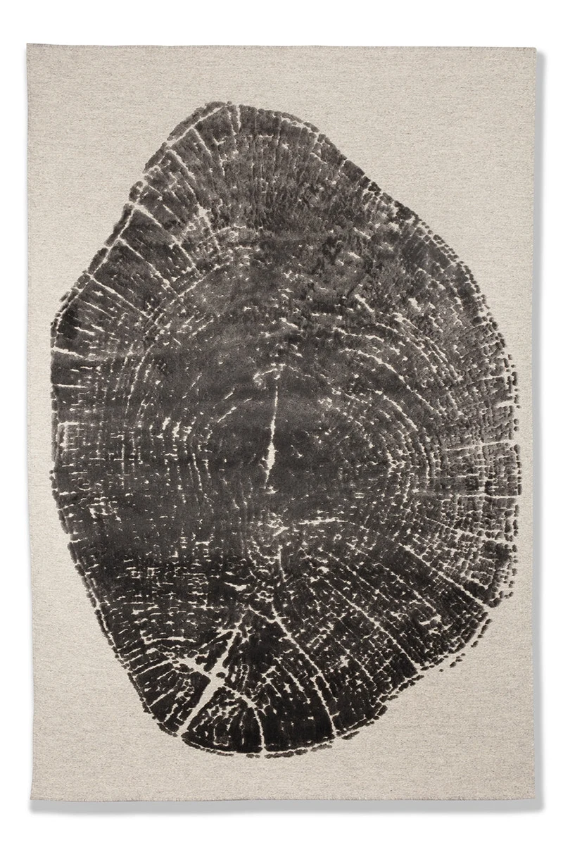Wool & Bamboo Silk Rugs and Carpet "Sycamore" by Josh Krute