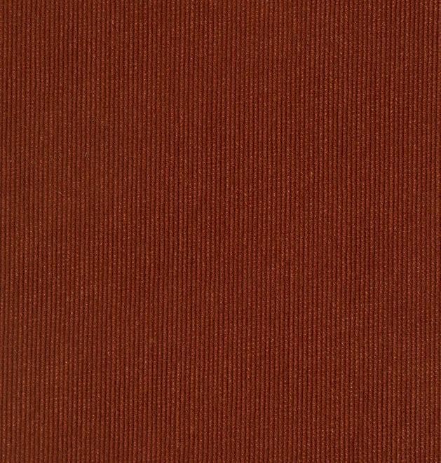 Dimout Curtains "Groovy Corduroy Weave" in Rust Color
