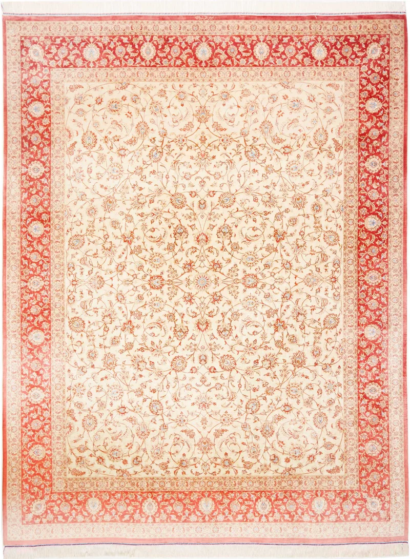 Ghom aus reiner Seide | 248 x 191 cm | Nr. 12-478689