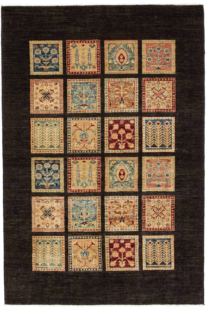 Bakhtiari Feldermuster Teppich | 186 cm x 123 cm | Nr. 12-473896