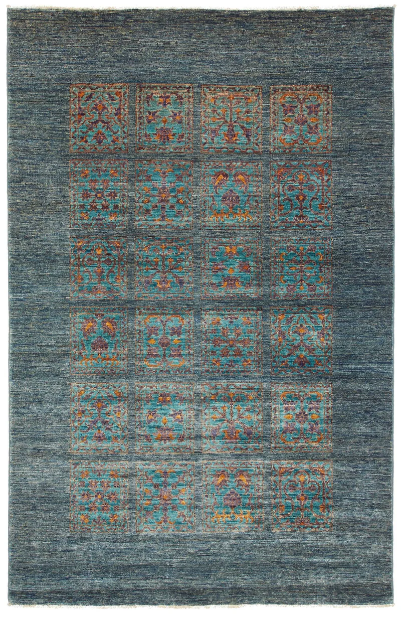 Bakhtiari Feldermuster Teppich | 189 cm x 123 cm | Nr. 12-473895