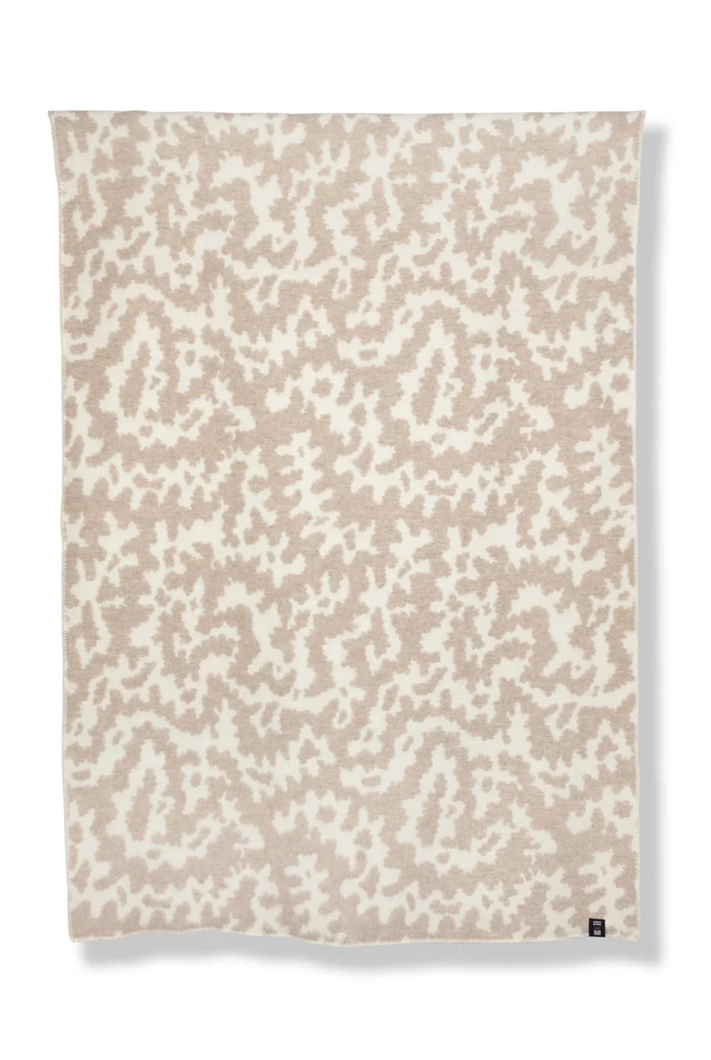 Wool Blanket "Africa" By Nathalie Du Pasquier & George Sowden