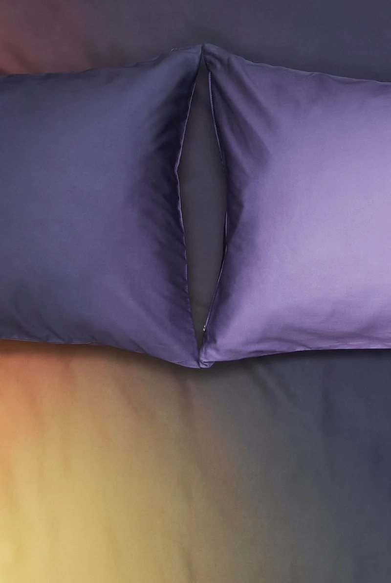 Artist Bedding Collection "Aura Yellow" by Michele Rondelli
