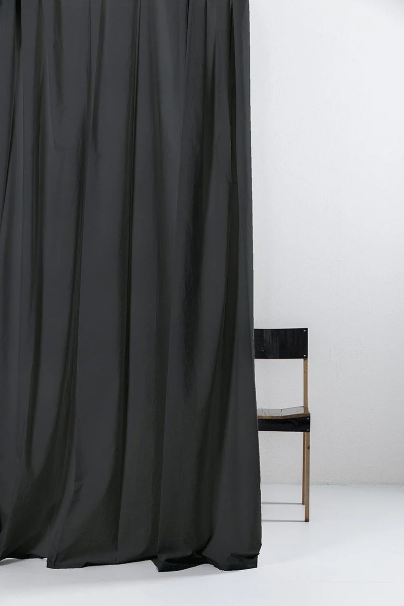 Egyptian Cotton Curtains in Forest Green Color