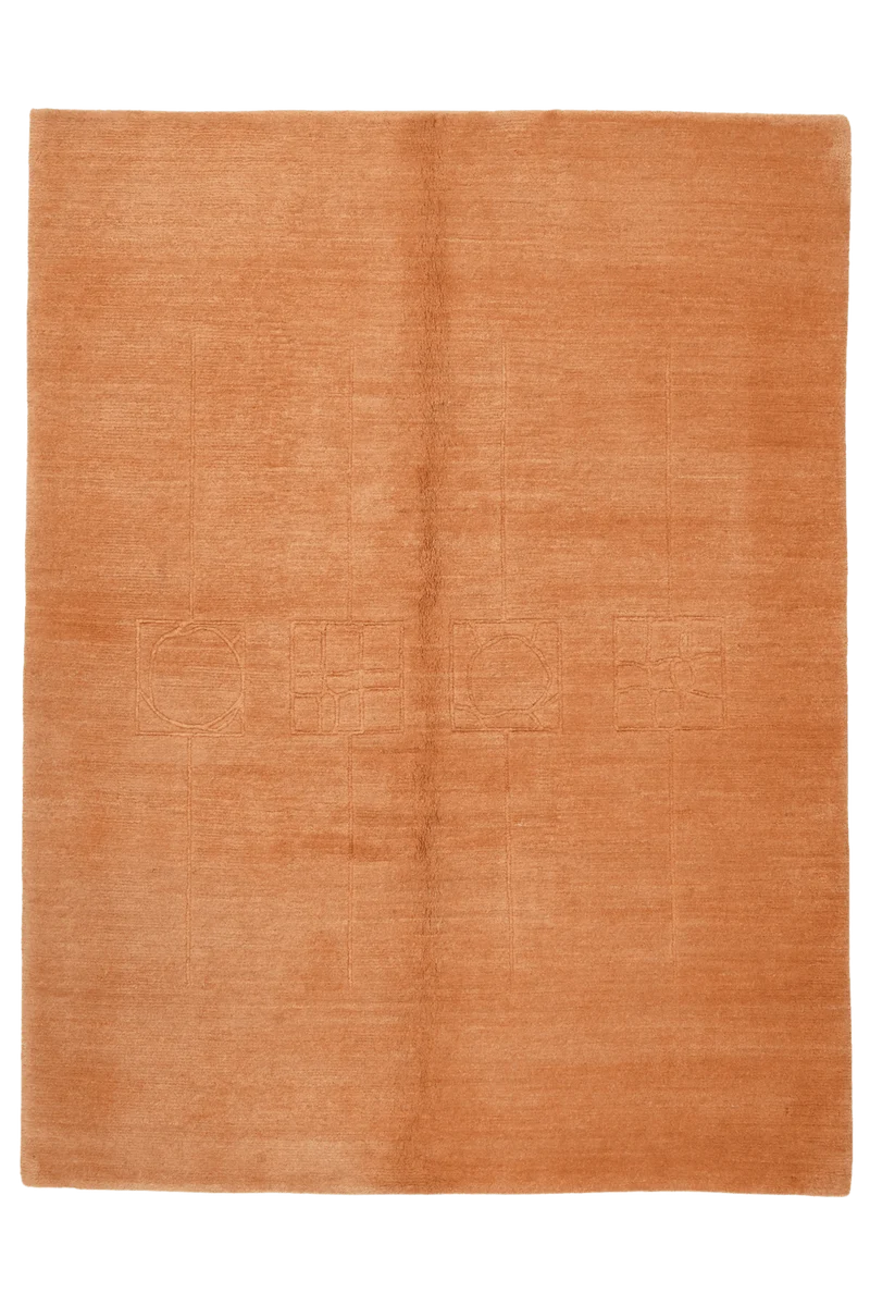 Nepal · Handgeknüpft – Braun, 208x159 cm