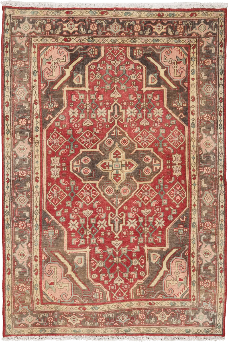 Heritage · Handgeknüpft – Rot, 156x106 cm