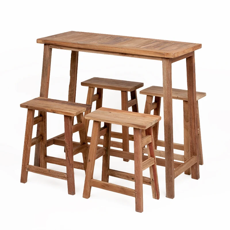 5tlg. Bar Set GEMI-XL Teak Natural