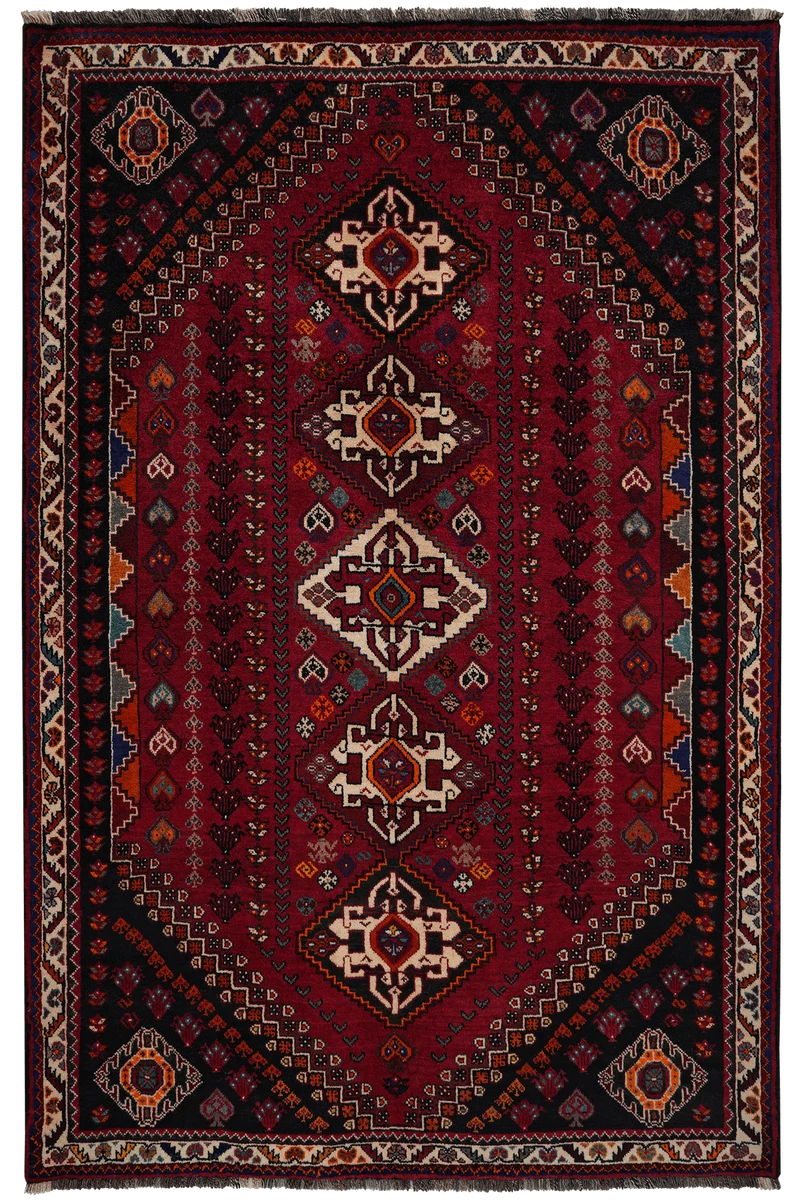 Gashgai · Handgeknüpft – Rot, 270x174 cm