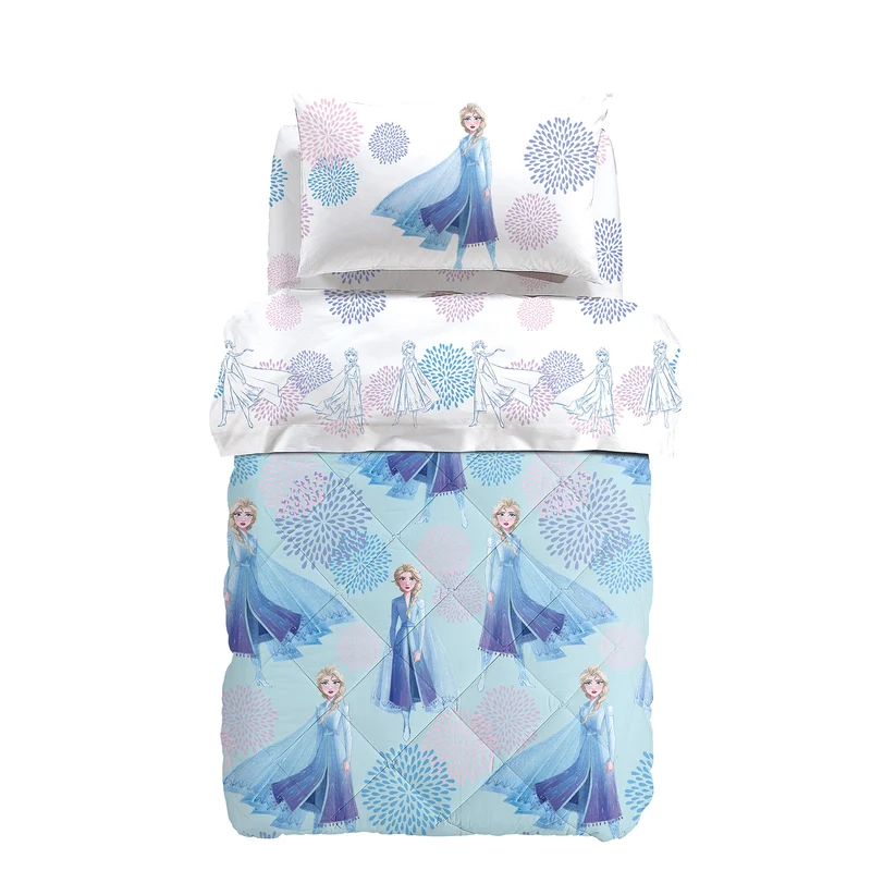 Trapunta in Cotone Elsa Blu Cartoons Ragazzo