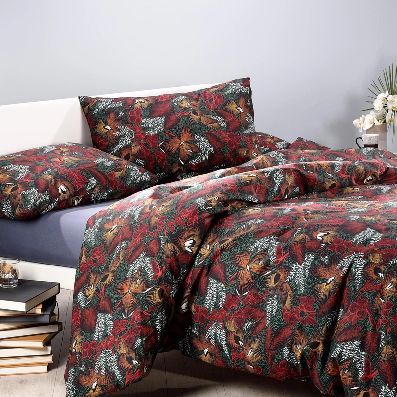 Completo Copripiumino in Cotone Sailor Caleffi Floreale