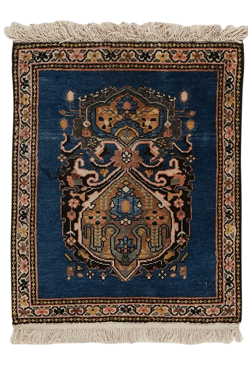 Sarharan · Handgeknüpft – Blau, 59x49 cm