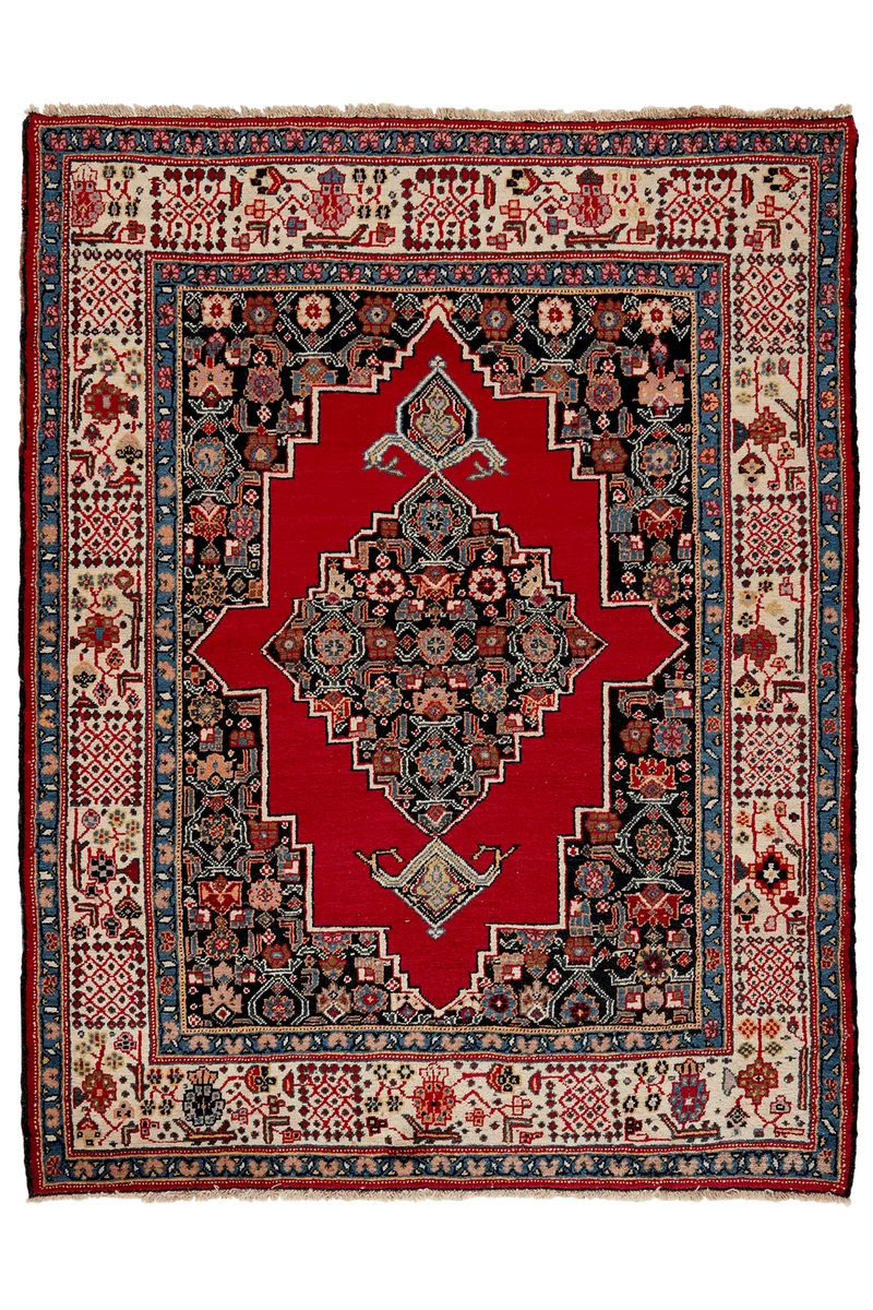 Sarab · Handgeknüpft – Rot, 175x137 cm