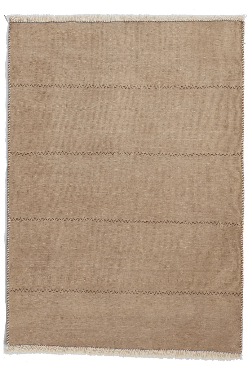 Kelim Afshar · Handgewebt – Grau, 103x75 cm