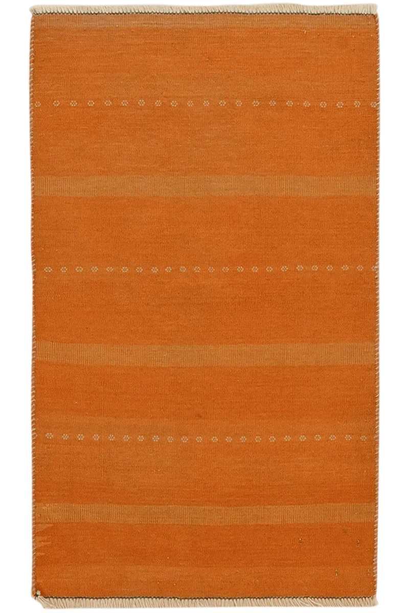 Kelim Afshar · Handgewebt – Gelb, 97x58 cm