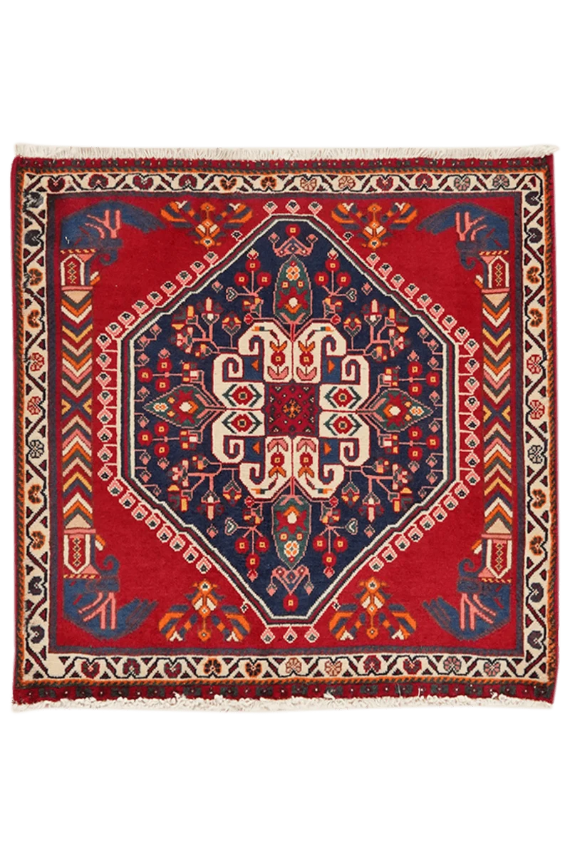 Gashgai · Handgeknüpft – Rot, 65x65 cm