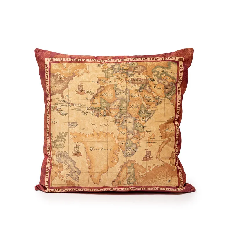 Cuscino arredo geo classic red in Velluto 300 gr