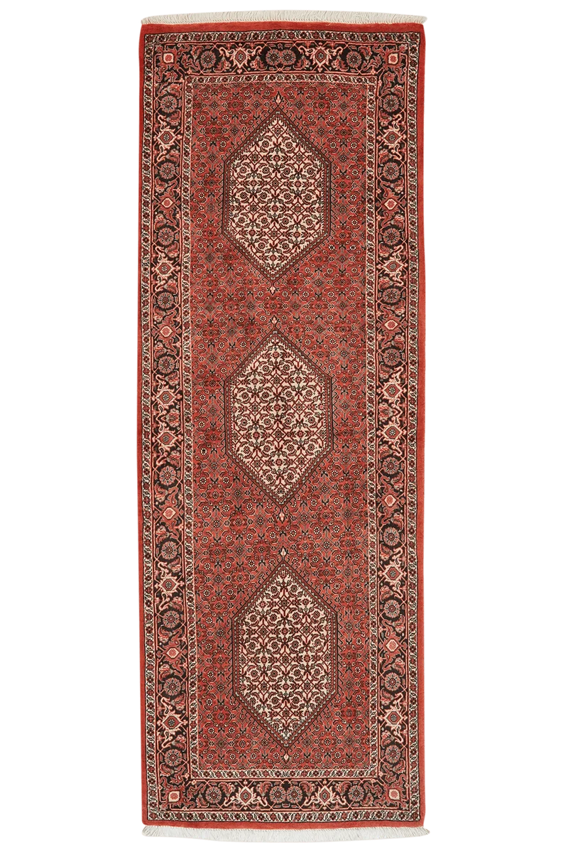 Bidjar Bookan · Handgeknüpft – Rot, 207x73 cm