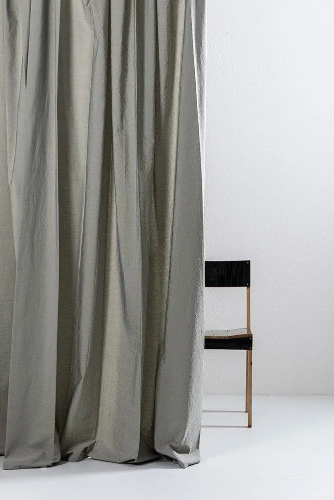Egyptian Cotton Curtains in Sage Color