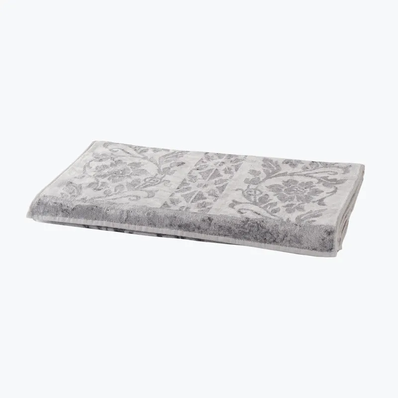 Telo Bagno roma silver Moderno in Spugna 500 gr/mq