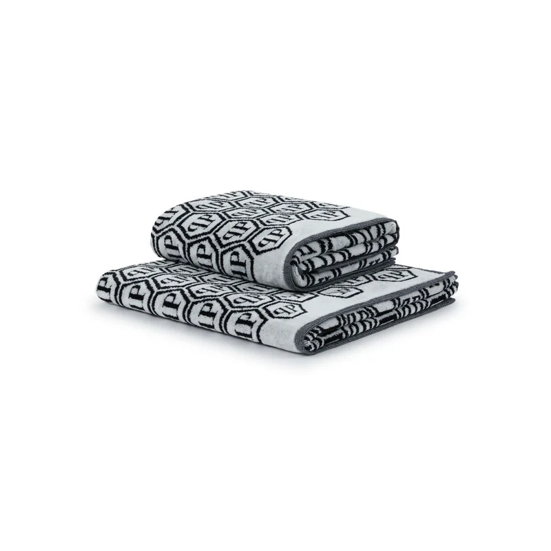 Asciugamano con Ospite pattern Moderno in Spugna 450 gr/mq