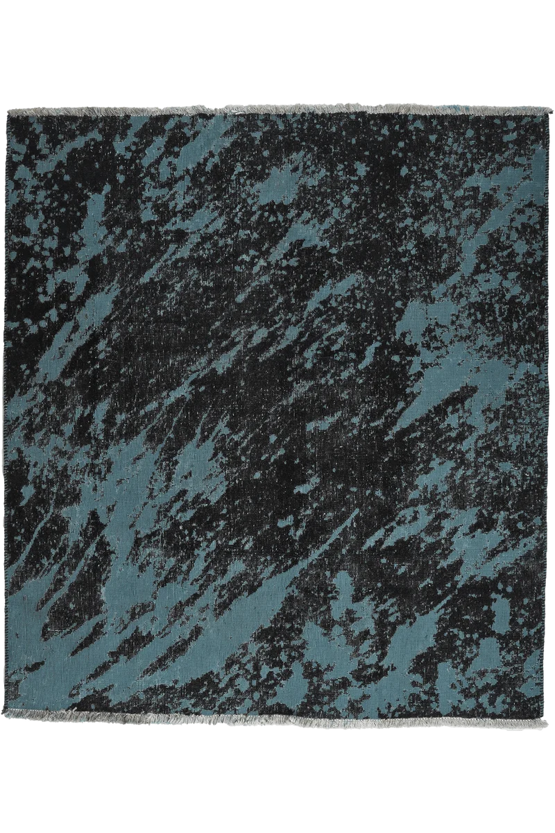 Vintage · Handgeknüpft – Blau, 148x132 cm
