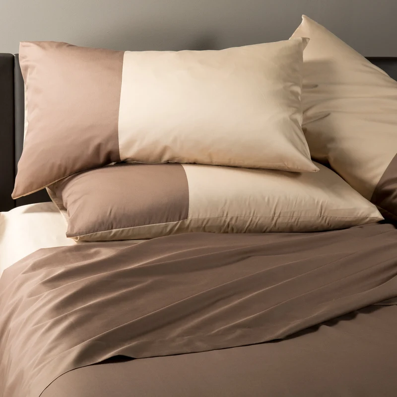 Completo Lenzuola suite Moderno in Raso di cotone