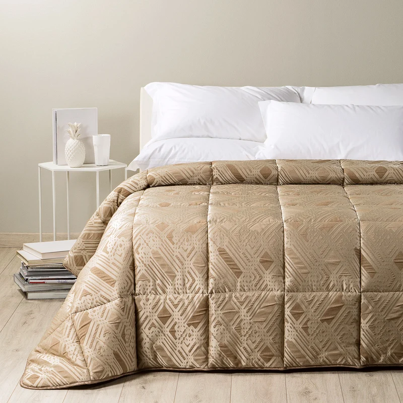 Trapunta georgia Floreale in Raso Jacquard 300 gr/mq