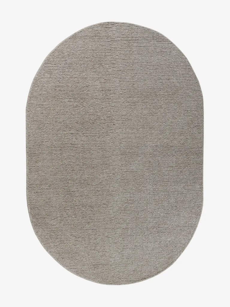 Villeroy & Boch Handgefertigter Wollteppich Francois Beige Oval