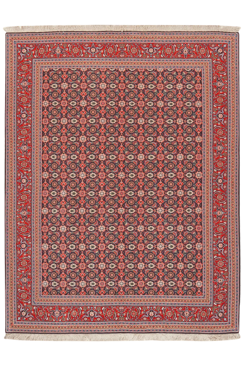 Tabriz 50 Raj · Handgeknüpft – Blau, 190x147 cm