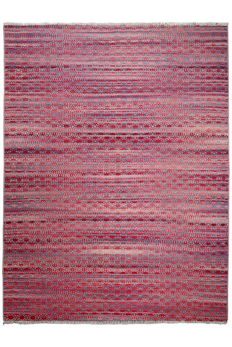 Kelim · Handgewebt – Rot, 195x147 cm
