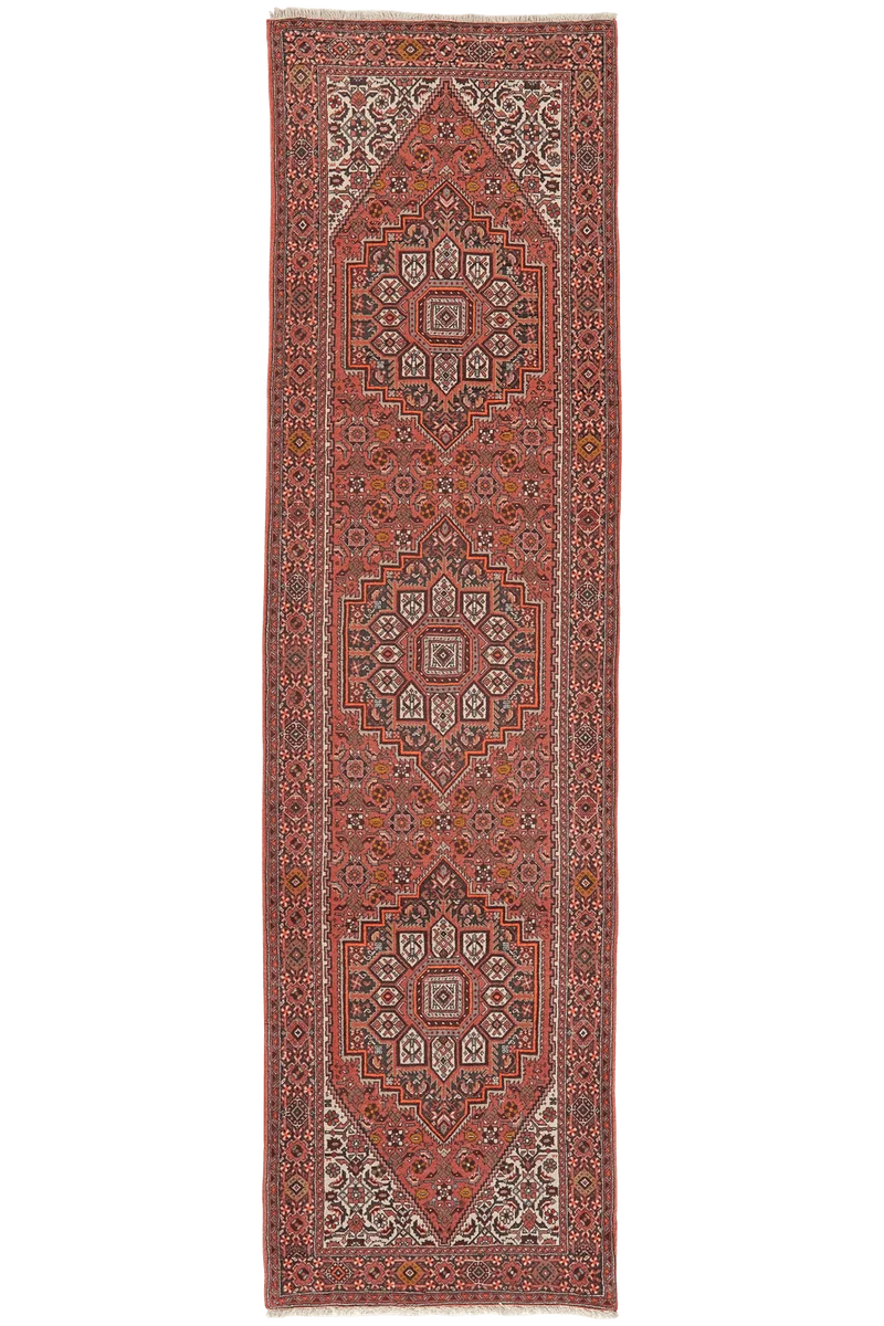Goltuk · Handgeknüpft – Rot, 300x81 cm