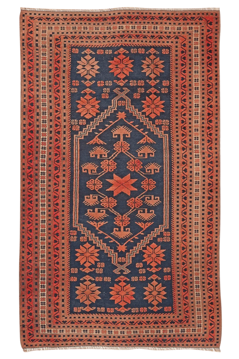 Yagdjibedir · Handgeknüpft – Blau, 179x105 cm
