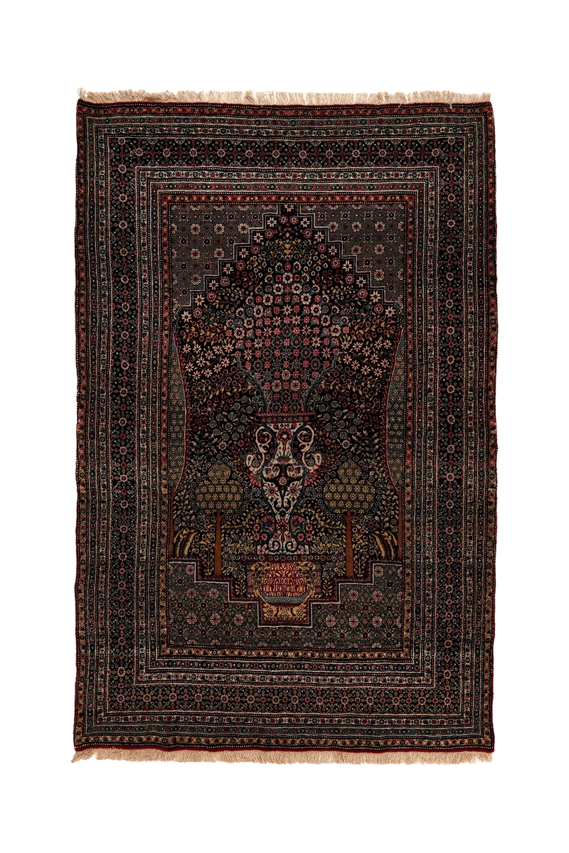 Teheran · Handgeknüpft – Blau, 212x133 cm