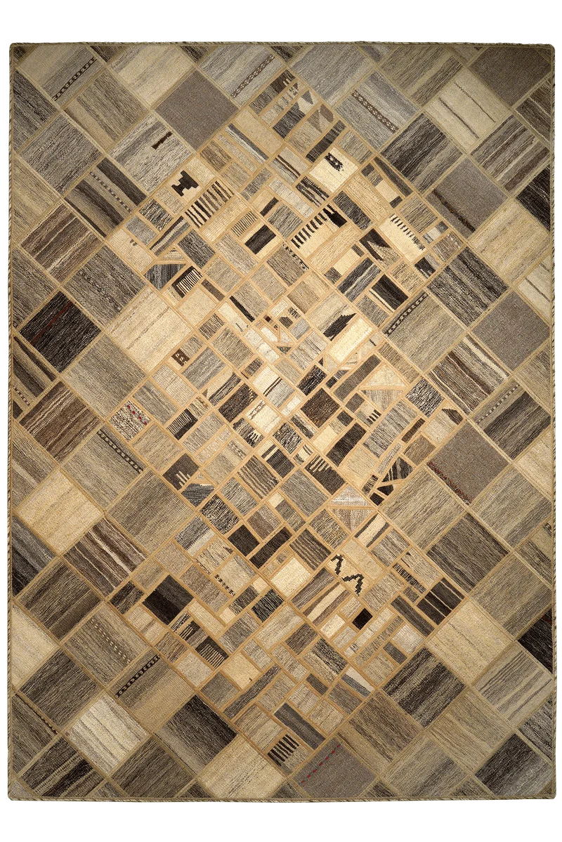 Kelim Tekkeh · Handgewebt – Beige, 240x170 cm